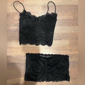 Set of lace tops